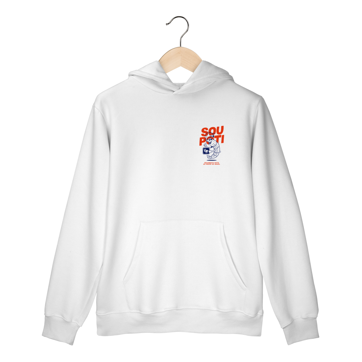 Moletom Canguru - Sou Poti Clean
