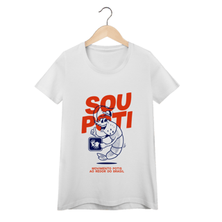 Camiseta Baby Long - Sou Poti