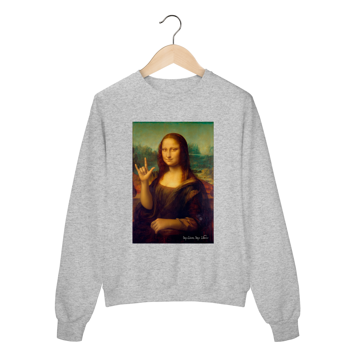 Moletom fechado - Monalisa