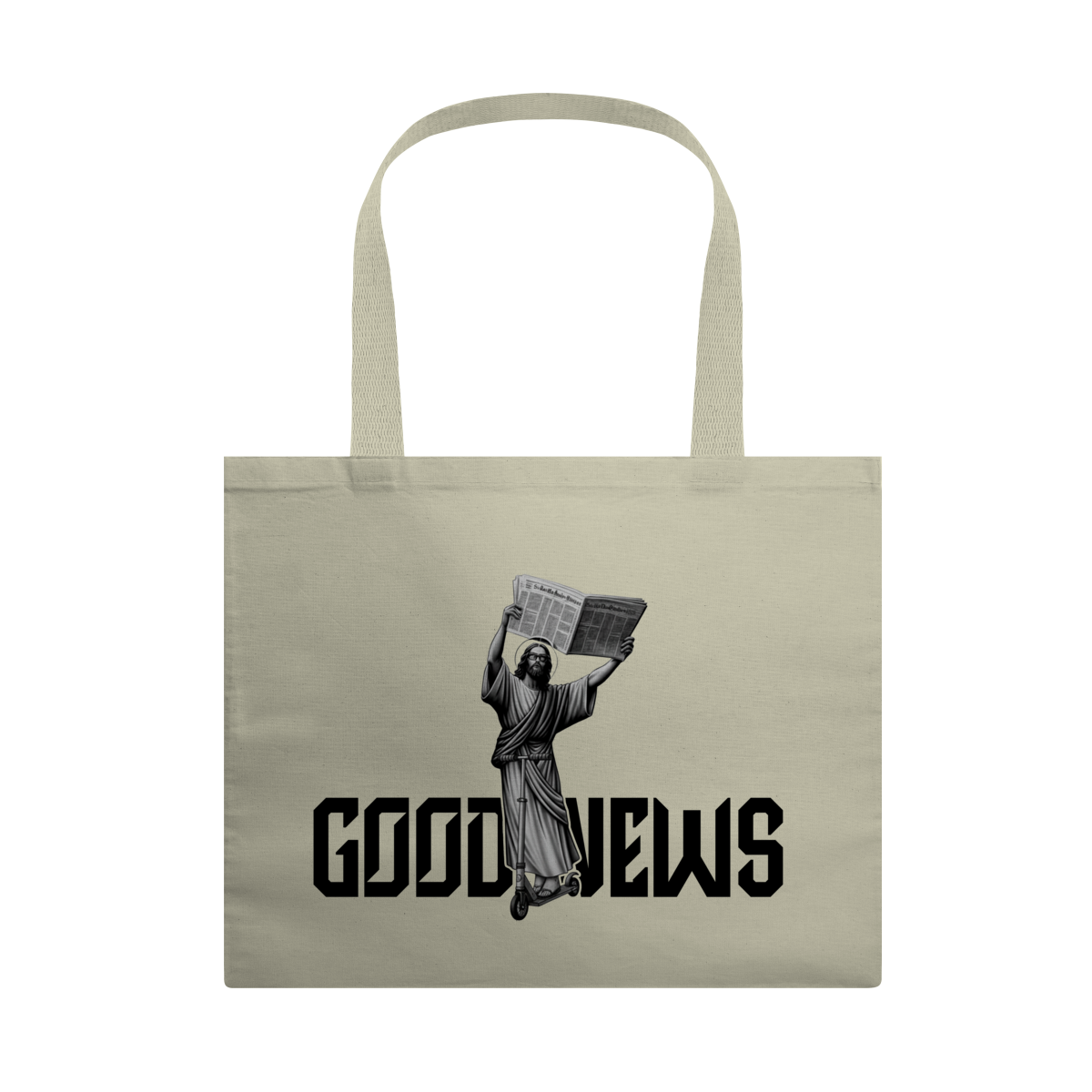 Nome do produto: Eco Bag Cru Abba Good News