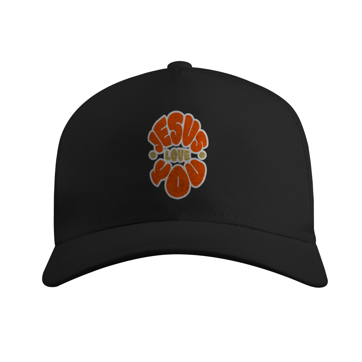 Nome do produto: Boné Americano Com Tela Jesus Love you