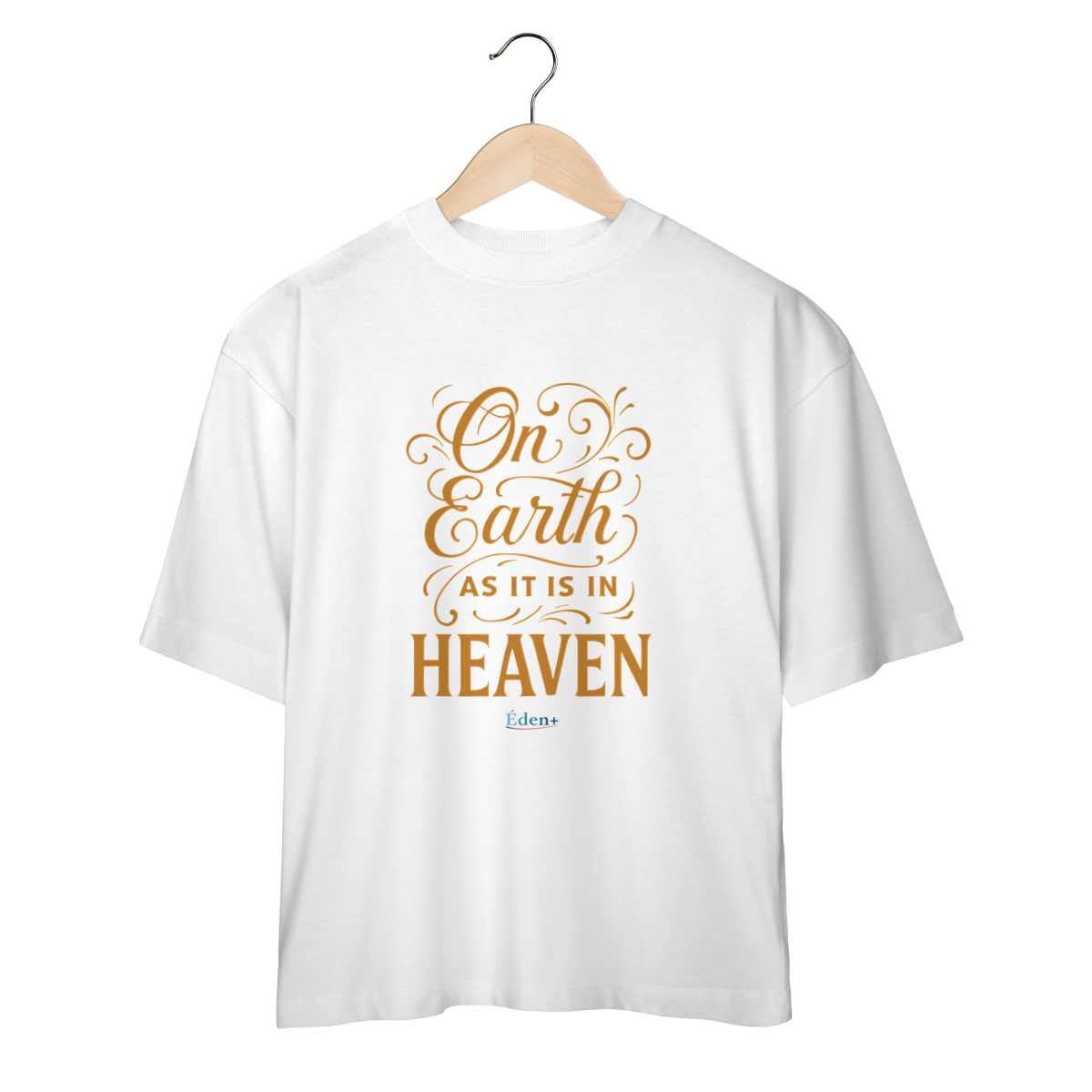 Camiseta Oversized | On Earth As It Is in Heaven