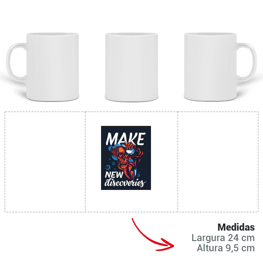 Nome do produto: Caneca magica