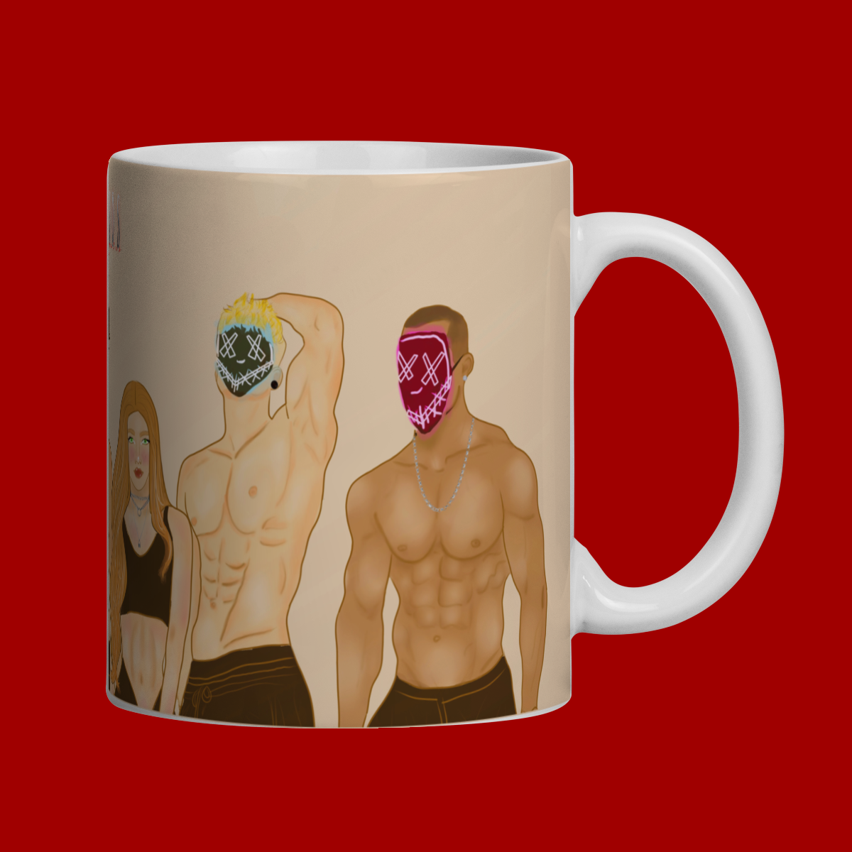 CANECA SOMBRIOS - PERSONAGENS
