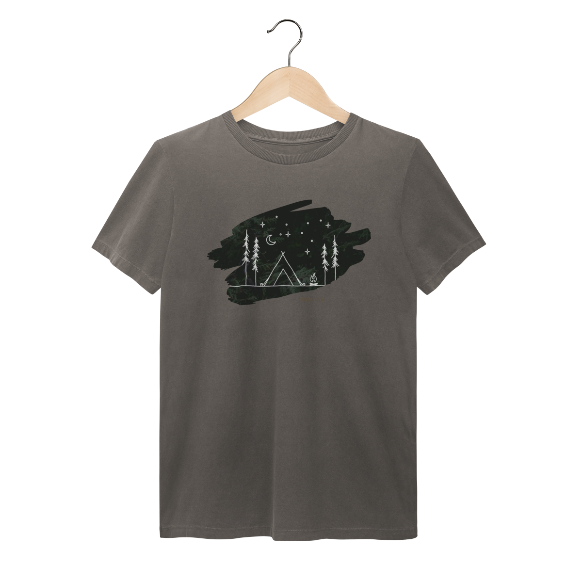 Camiseta Estonada -Camping Noturno