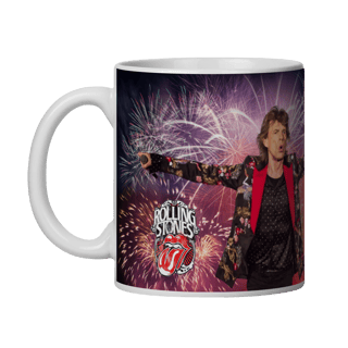 Caneca Mick Jagger Fireworks