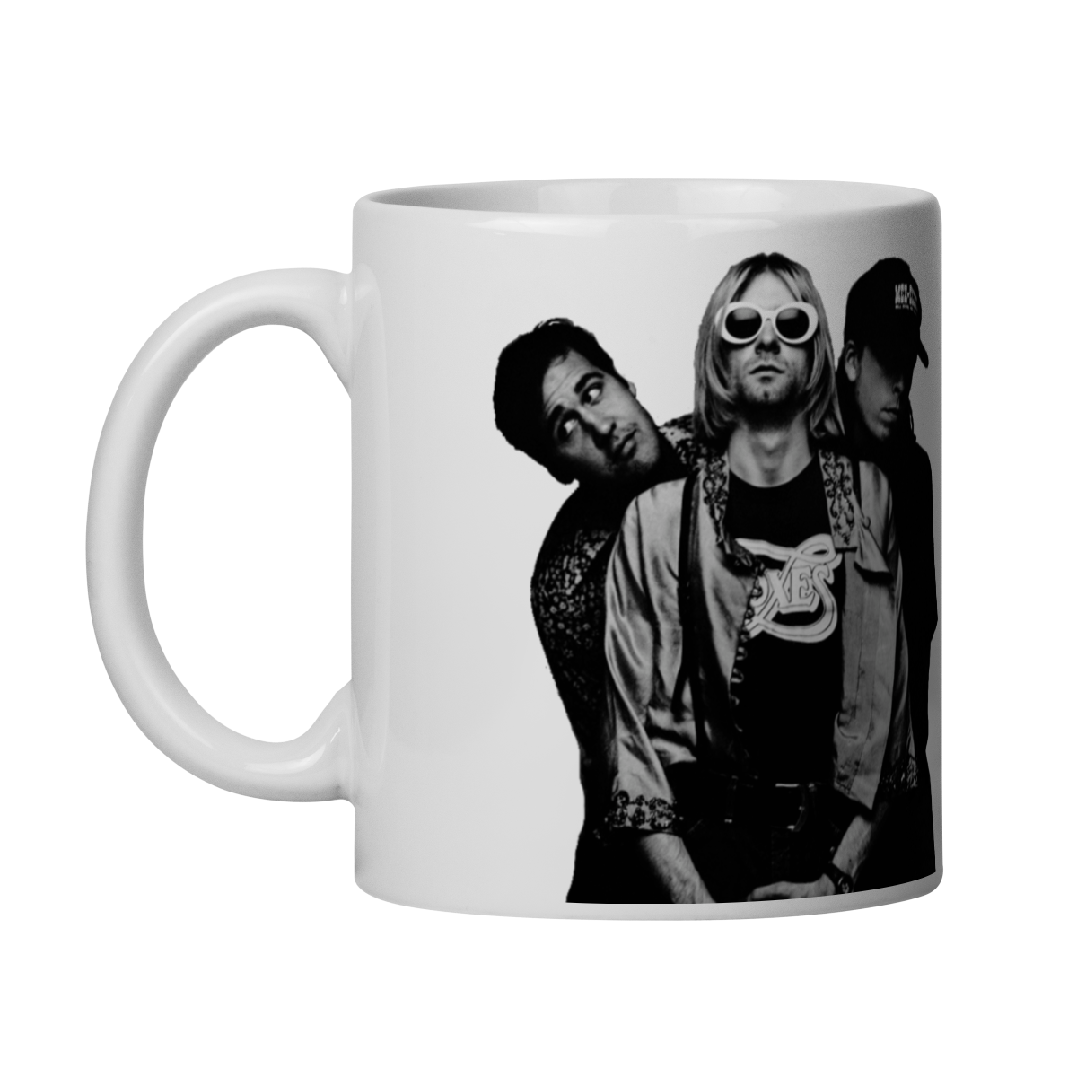 Nome do produto: Caneca Nirvana Preto e Branco