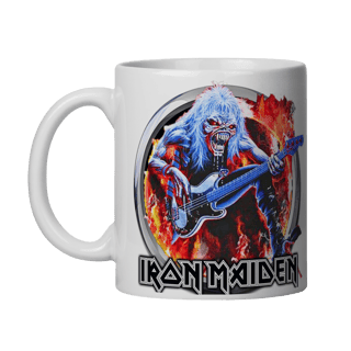 Caneca Eddie Guitarra