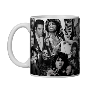 Caneca Rock Stars