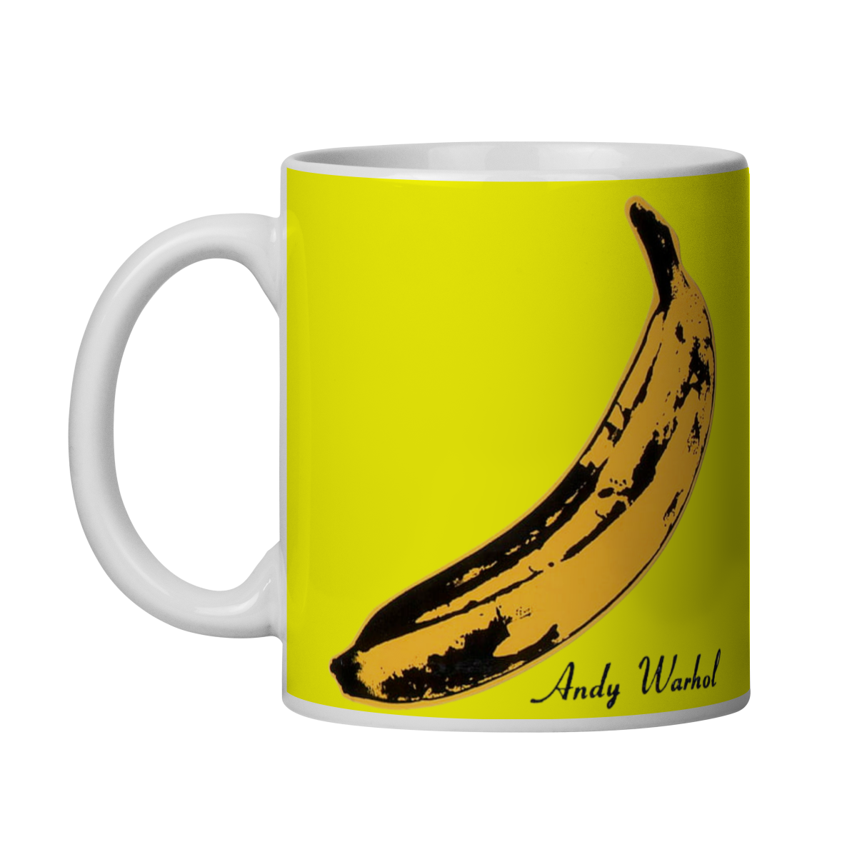 Caneca Banana Warhol amarela