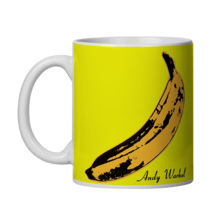 Caneca Banana Warhol amarela