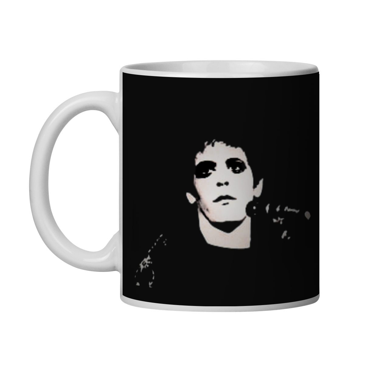 Caneca preta Lou Reed