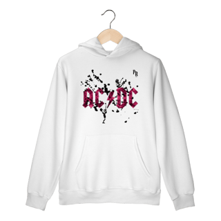 Moletom Canguru ACDC manchas