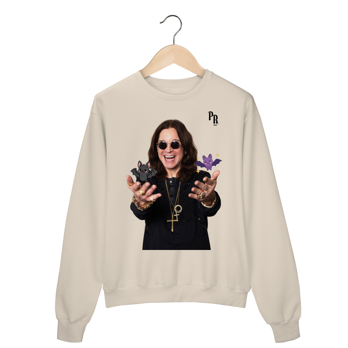 Moletom Ozzy morcegos