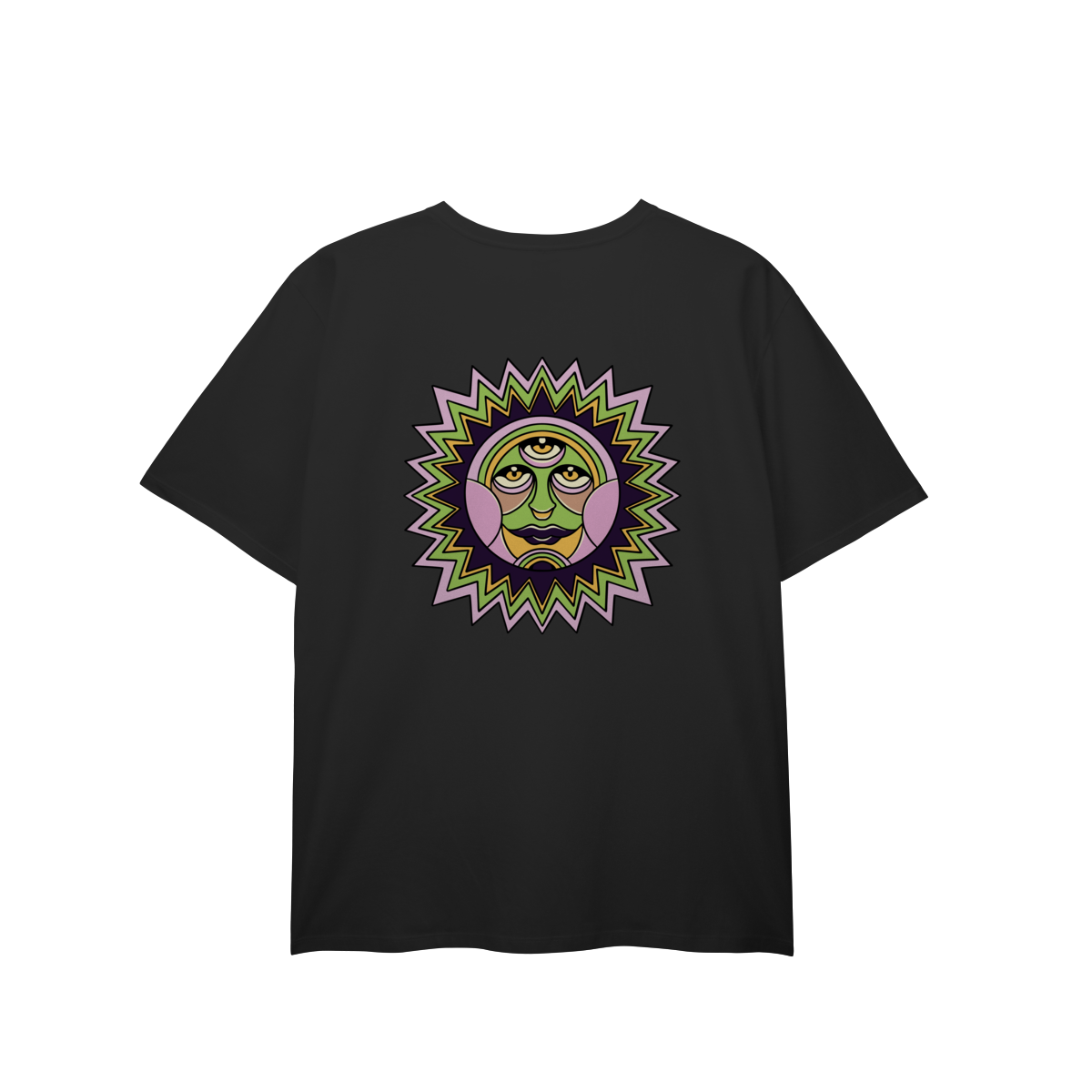 T-Shirt Plus Size Rising Sun