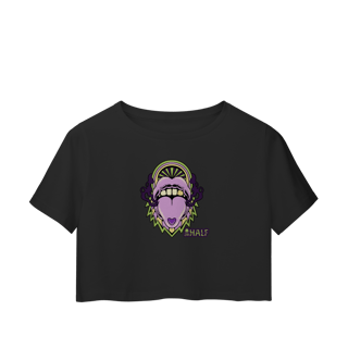 Cropped LovLanguage Preto / Branco