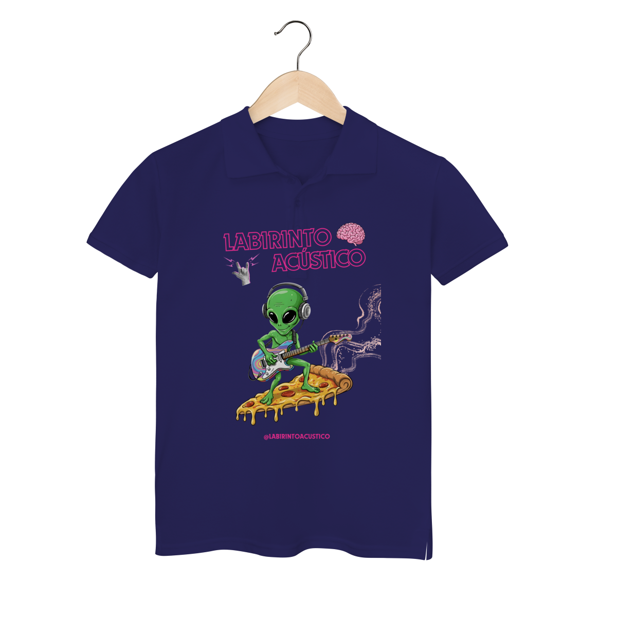 Nome do produto: Polo Estelar - Alien Surf Edition