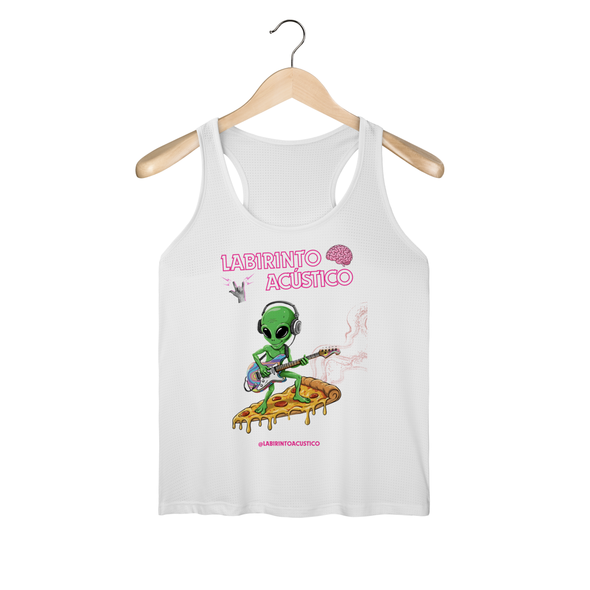 Nome do produto: Regata Cósmica - Alien Surf Edition