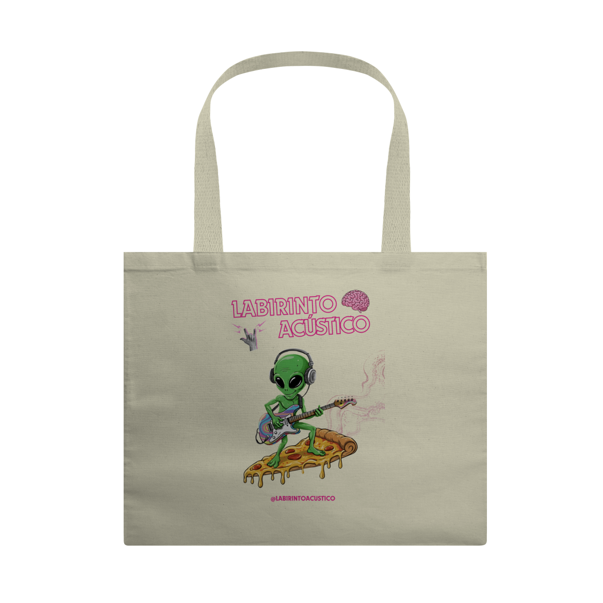 Nome do produto: Ecobag Intergaláctica - Alien Surf Edition