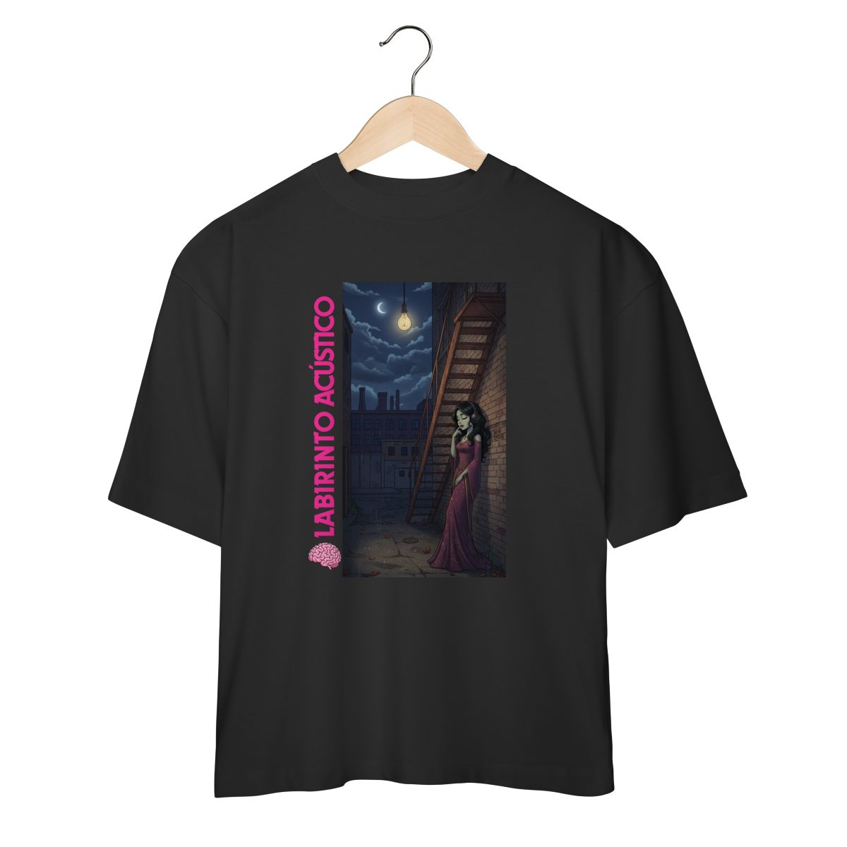 Nome do produto: Camisetão Galáctico – She Joy