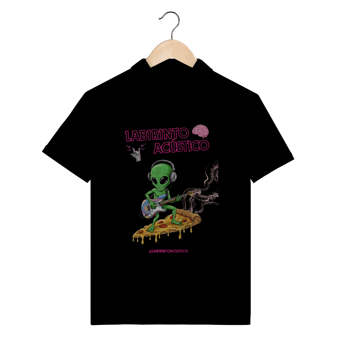 Nome do produto: Polo Galáctica - Alien Surf Edition