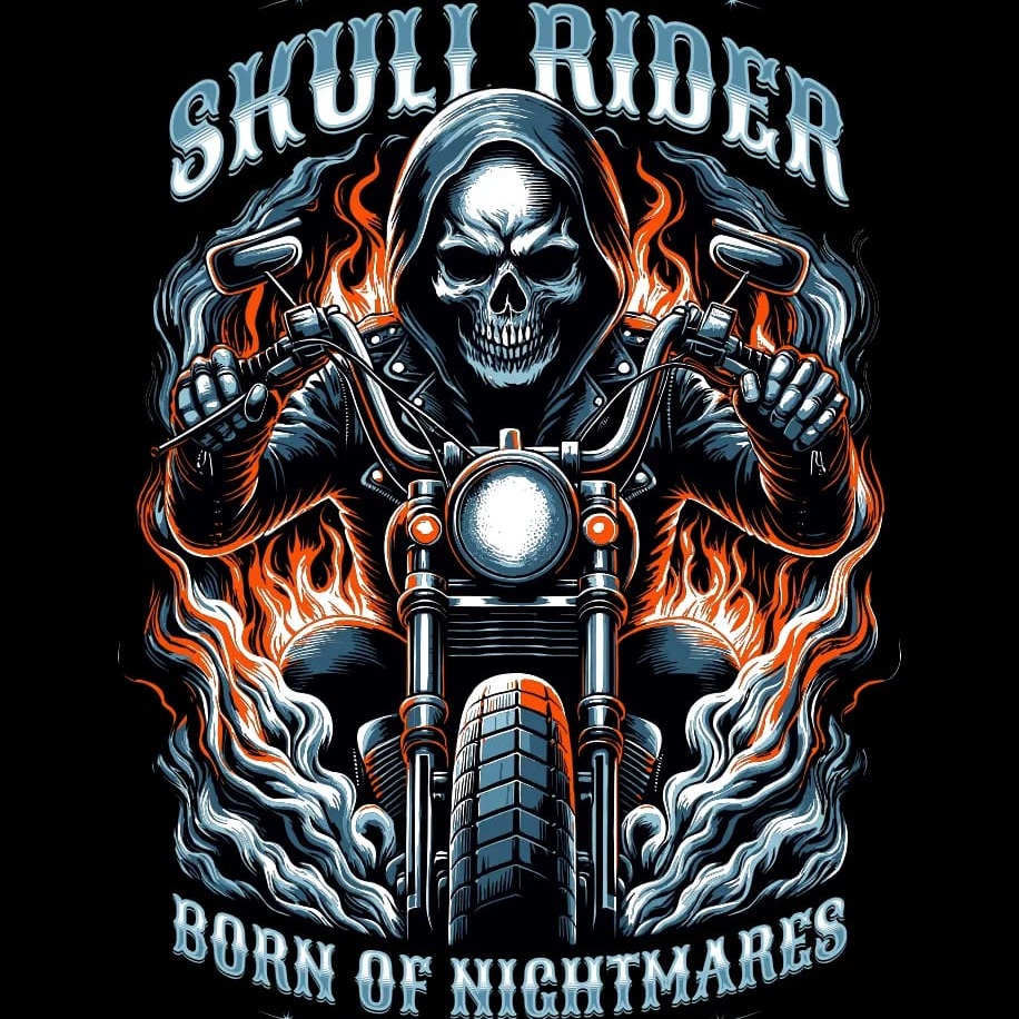 Nome do produto: Camisa skull riders 