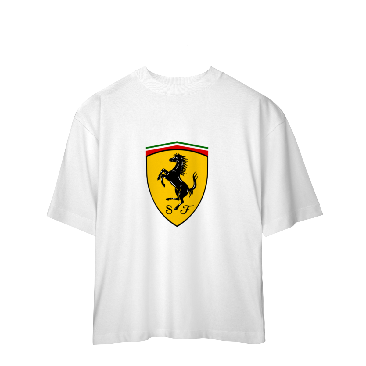 Nome do produto: CAMISETA OVERSIZED FERRARI