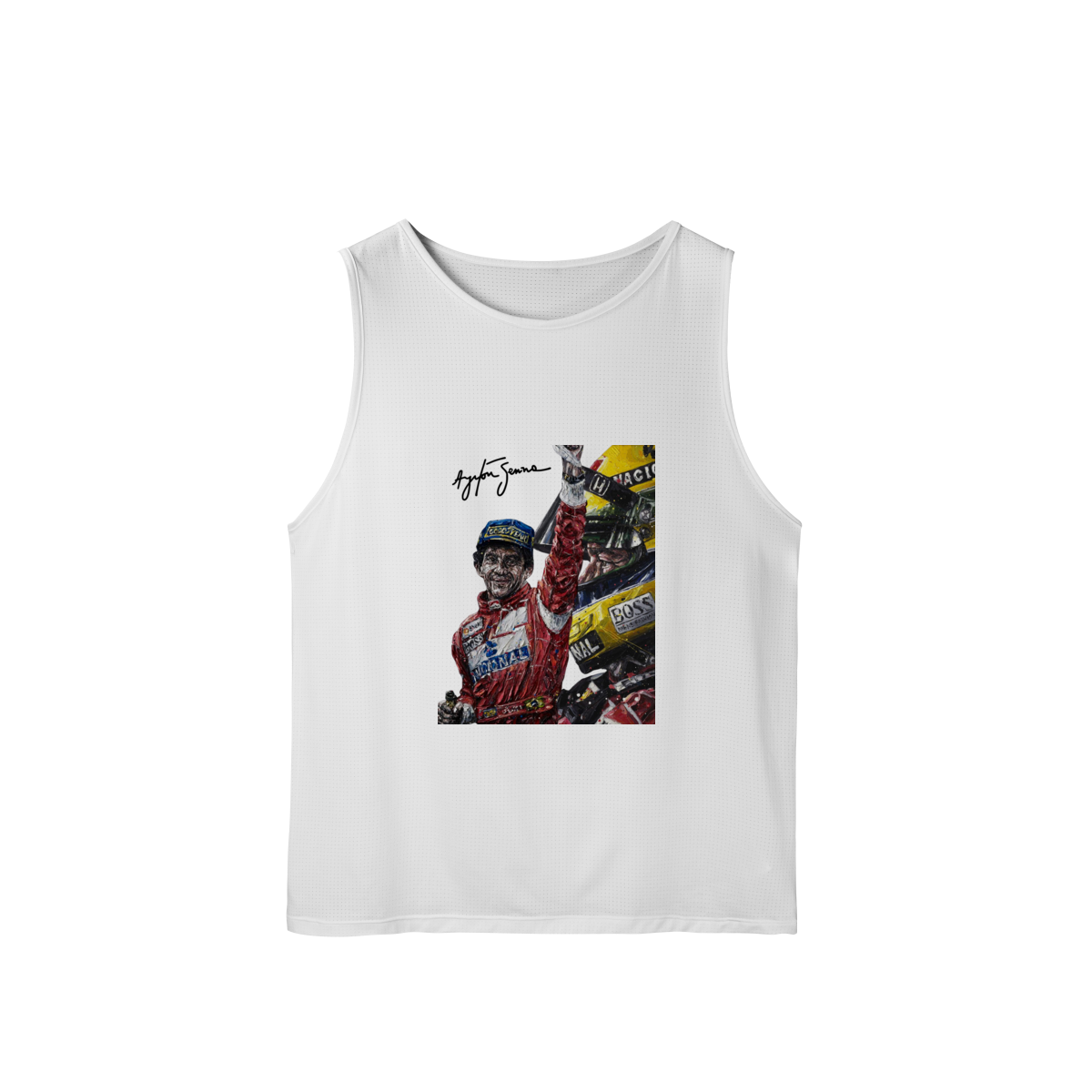 Nome do produto: REGATA MASCULINA SPORT DRY UV SENNA