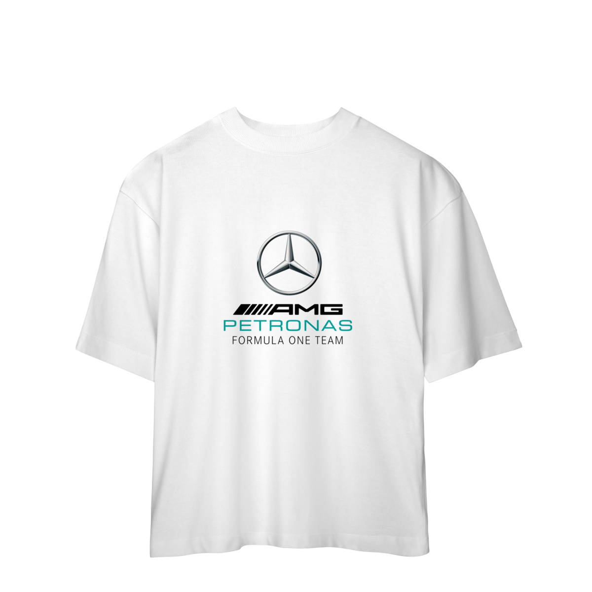Nome do produto: CAMISETA OVERSIZED MERCEDES