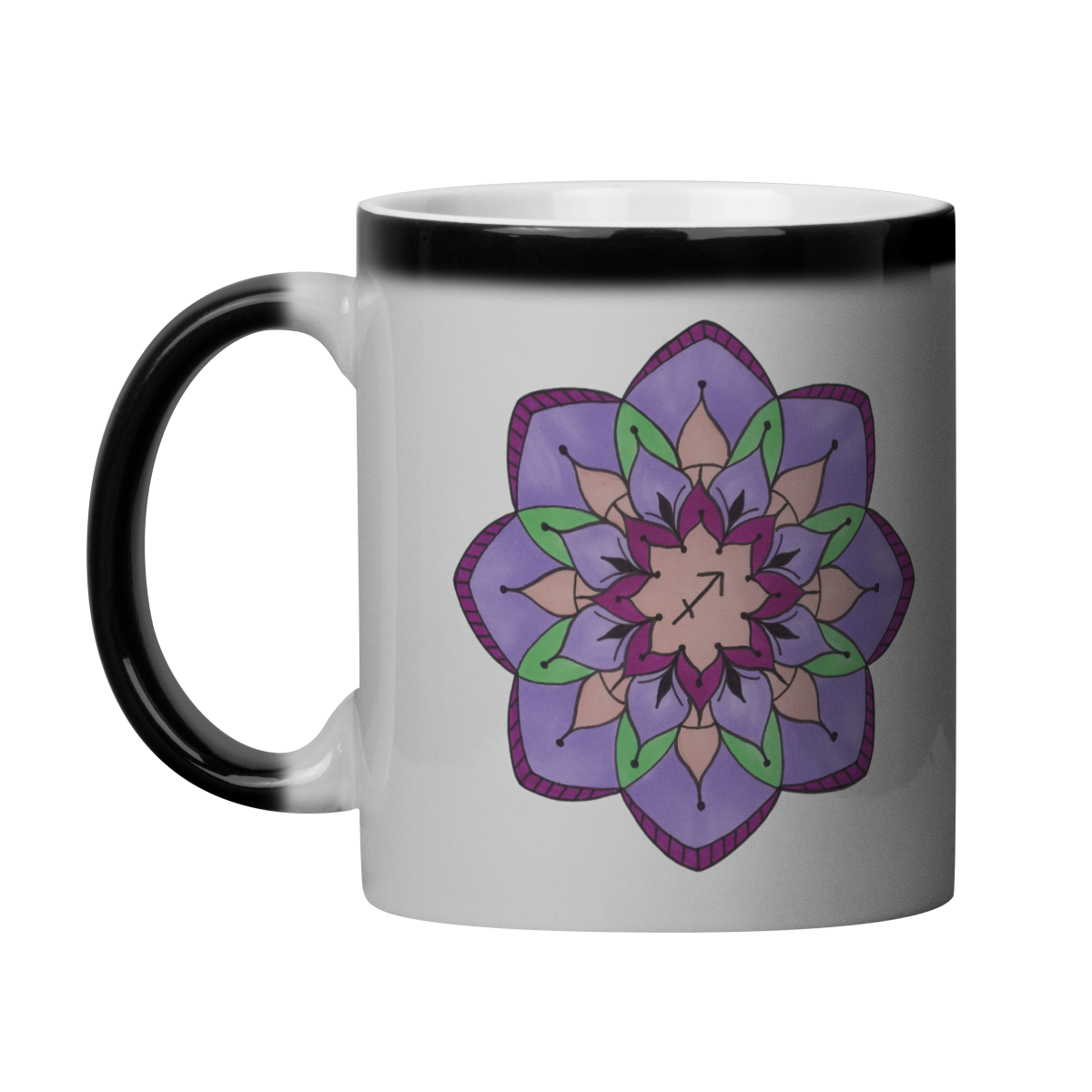 Caneca Mágica Mandala Signo de Sagitário - 