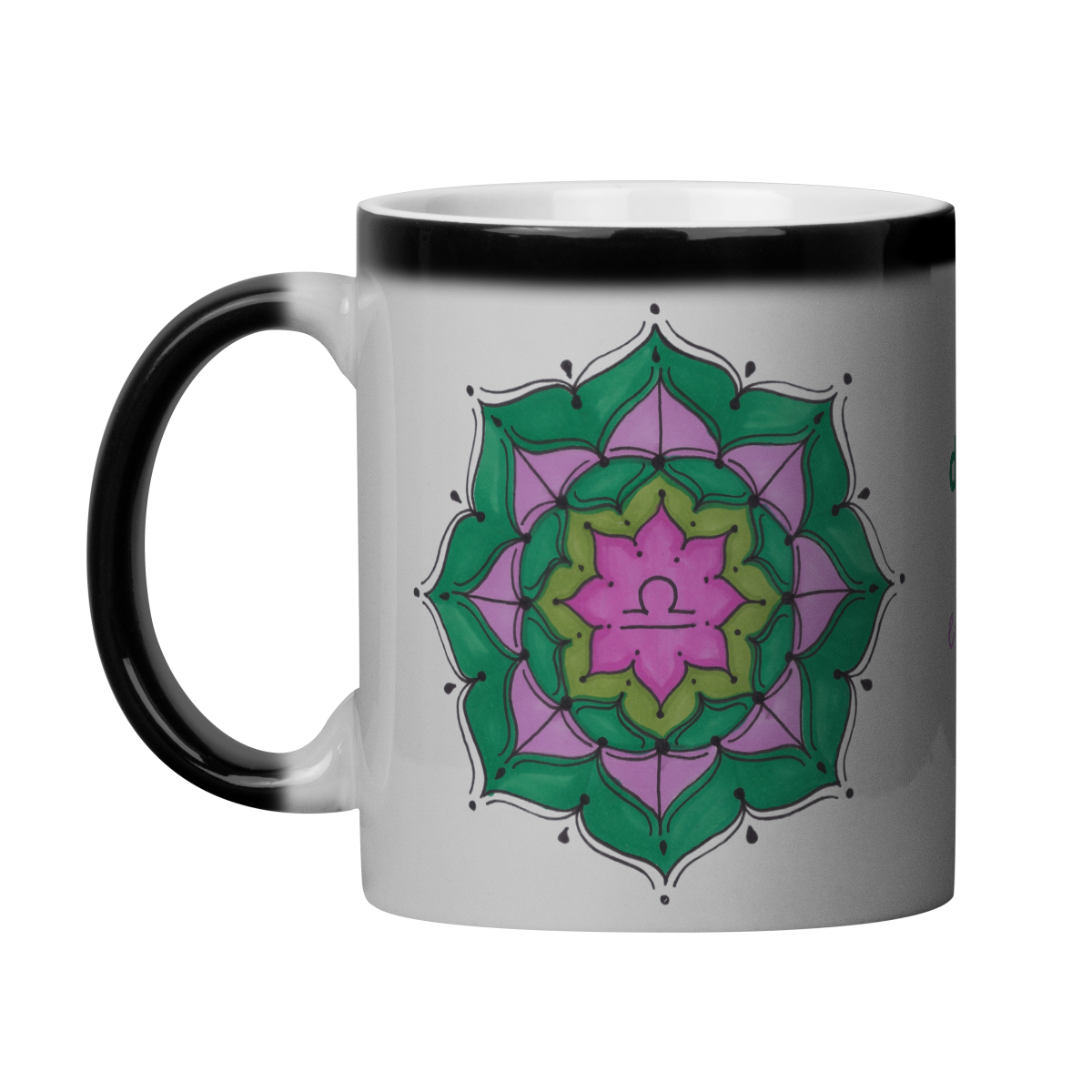 Caneca Mágica Mandala Signo de Libra - 