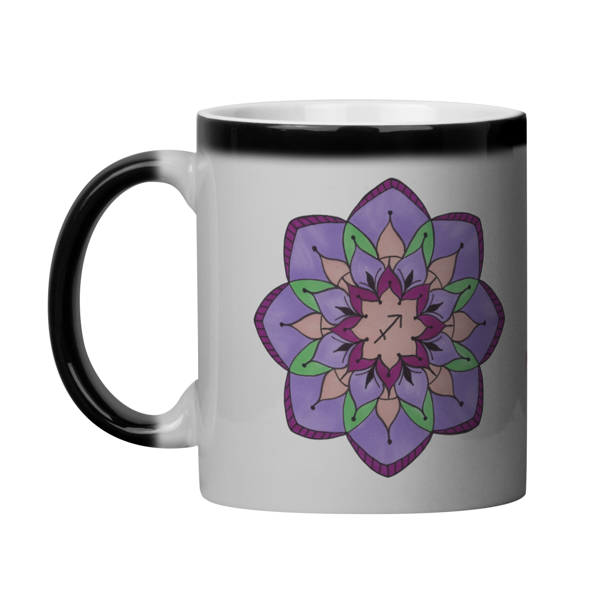Caneca Mágica Mandala Signo de Sagitário - 