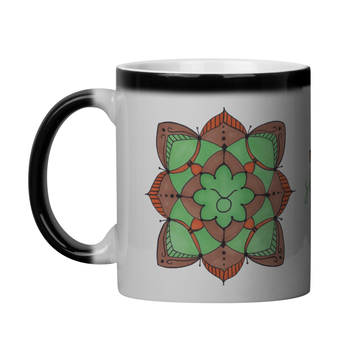 Caneca Mágica Mandala Signo de Touro - 