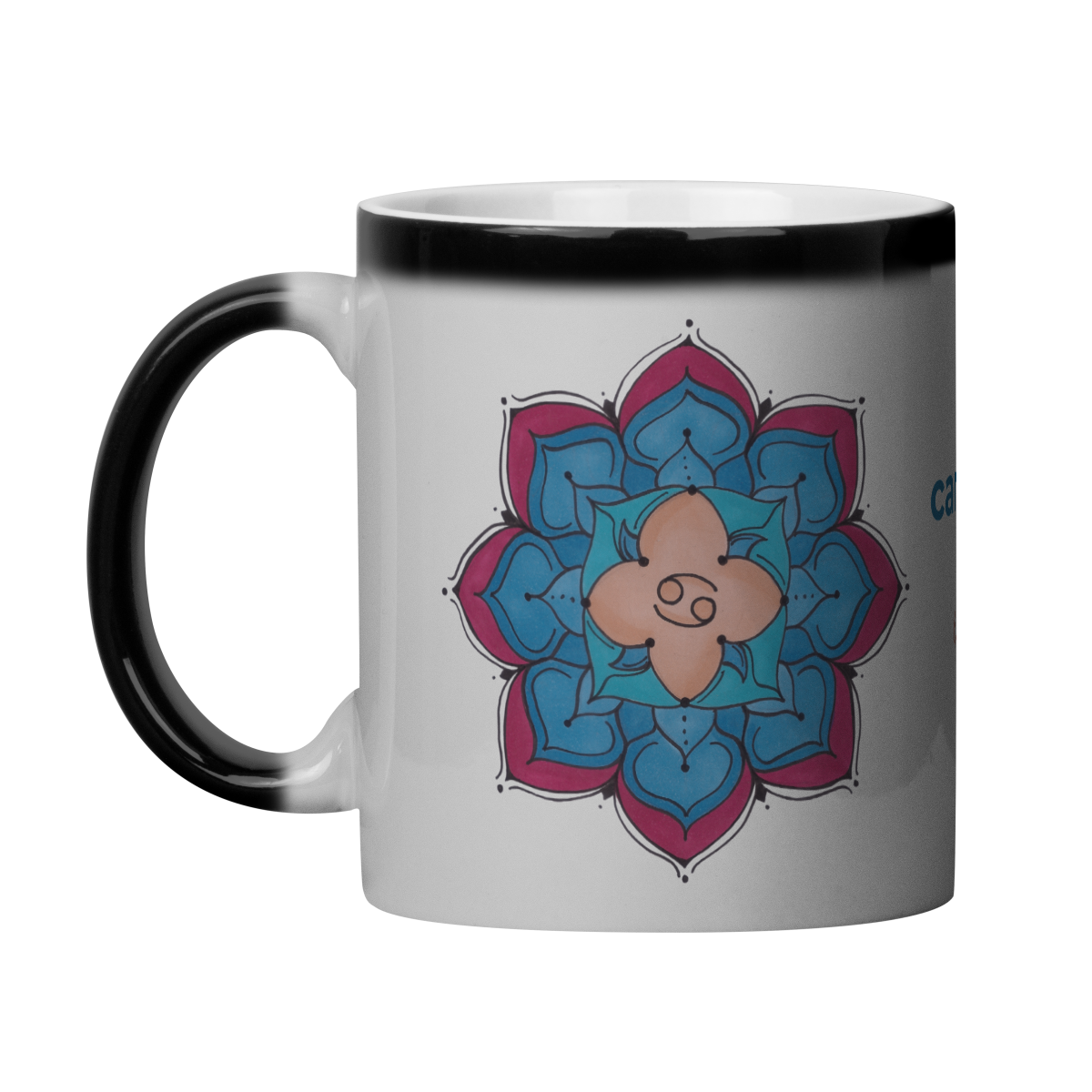 Caneca Mágica Mandala Signo de Câncer - 