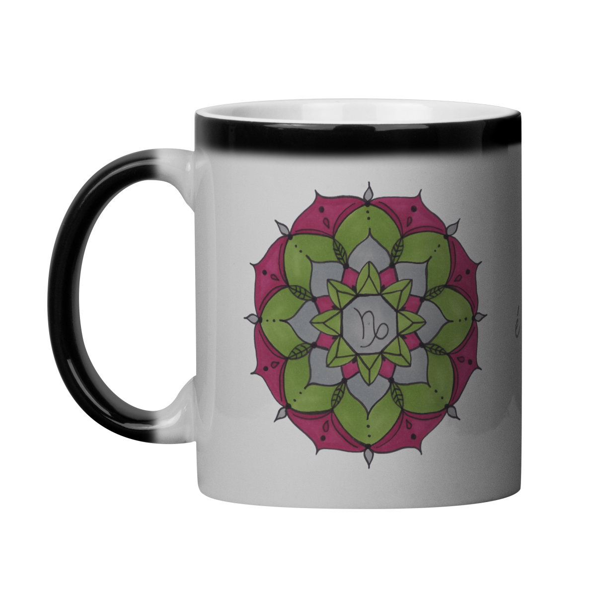 Caneca Mágica Mandala Signo de Capricórnio - 