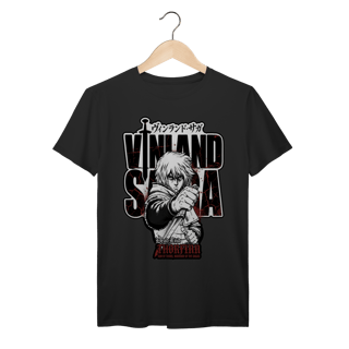Camiseta Vinland Saga Thorfinn - Estampa Frontal | Algodão Premium Streetwear