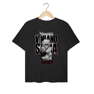 Camiseta Plus Size Vinland Saga Thorfinn - Estampa Frontal | Streetwear Anime
