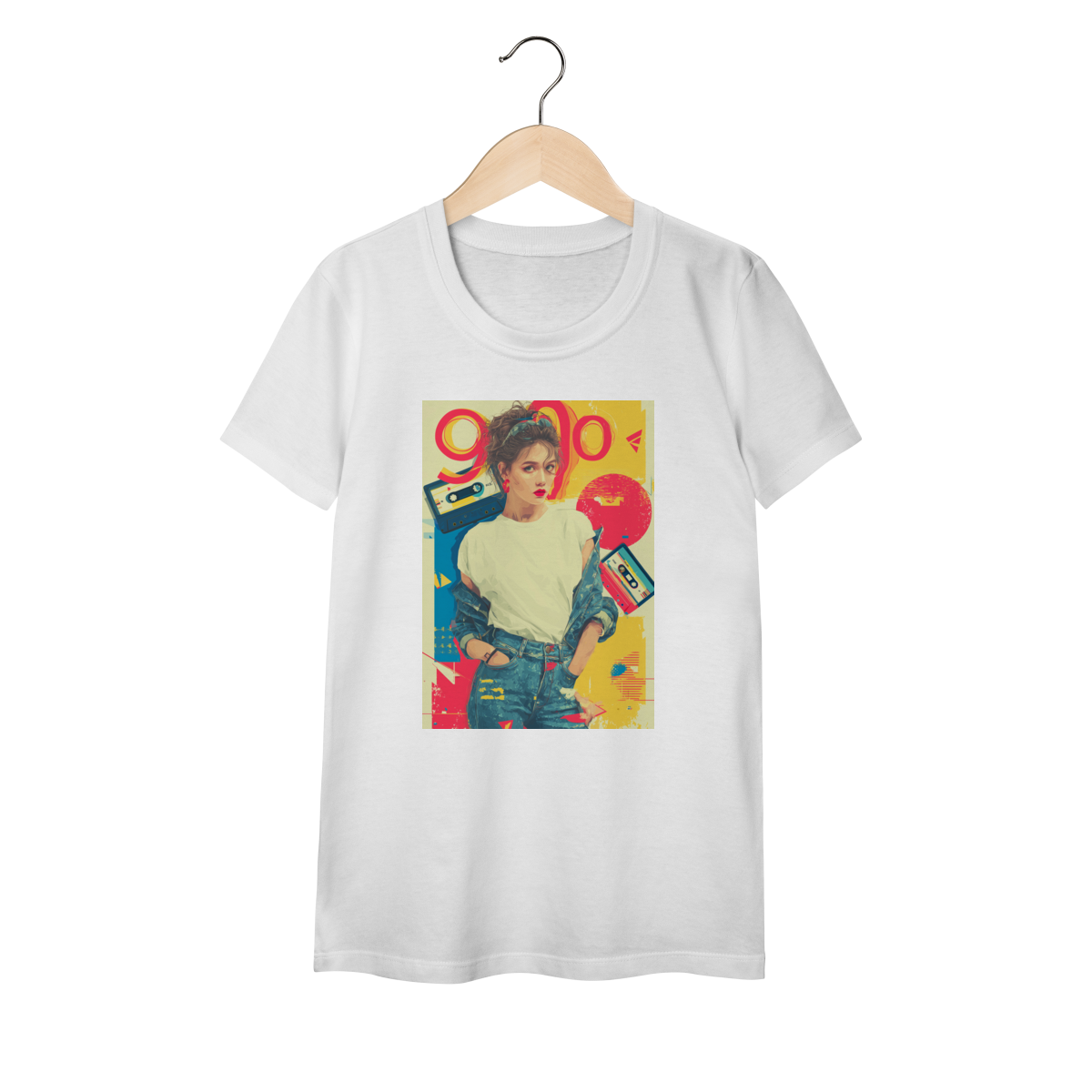 Nome do produto: Camiseta Baby Long 90 Retrô