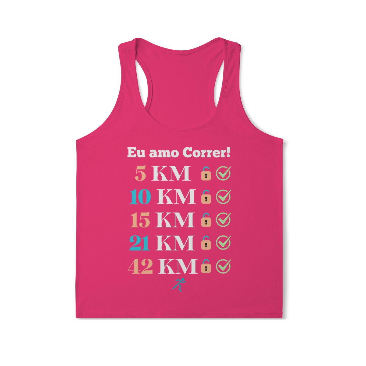 Amo Correr - 42 KM (Regata Fem) Sports