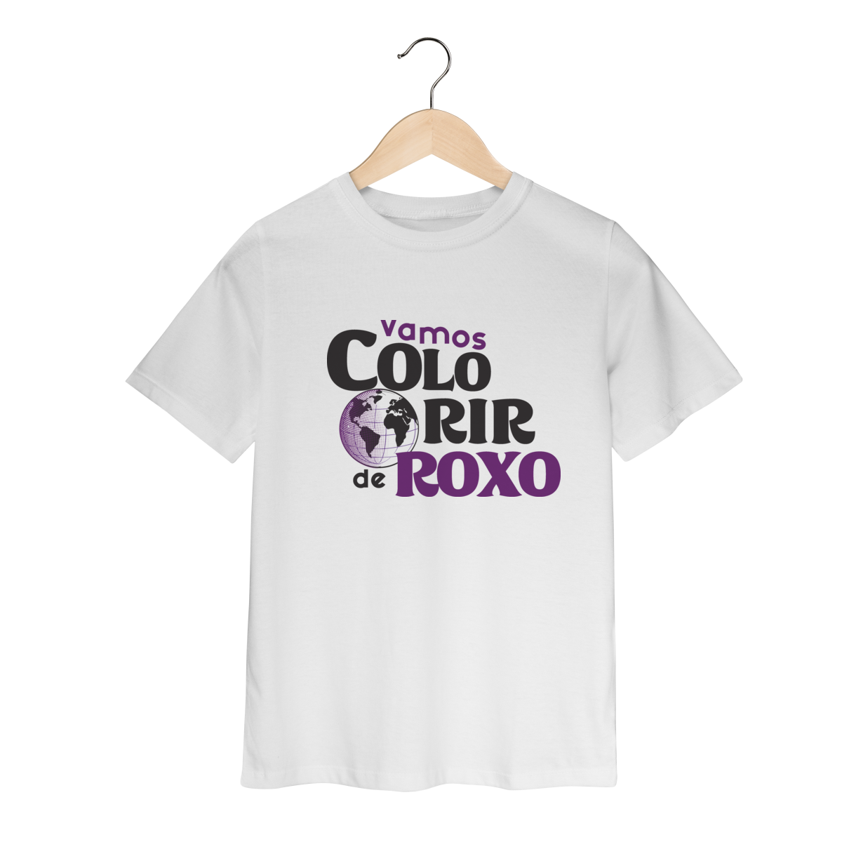 Camiseta Infantil Colorir