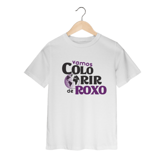 Camiseta Infantil Colorir