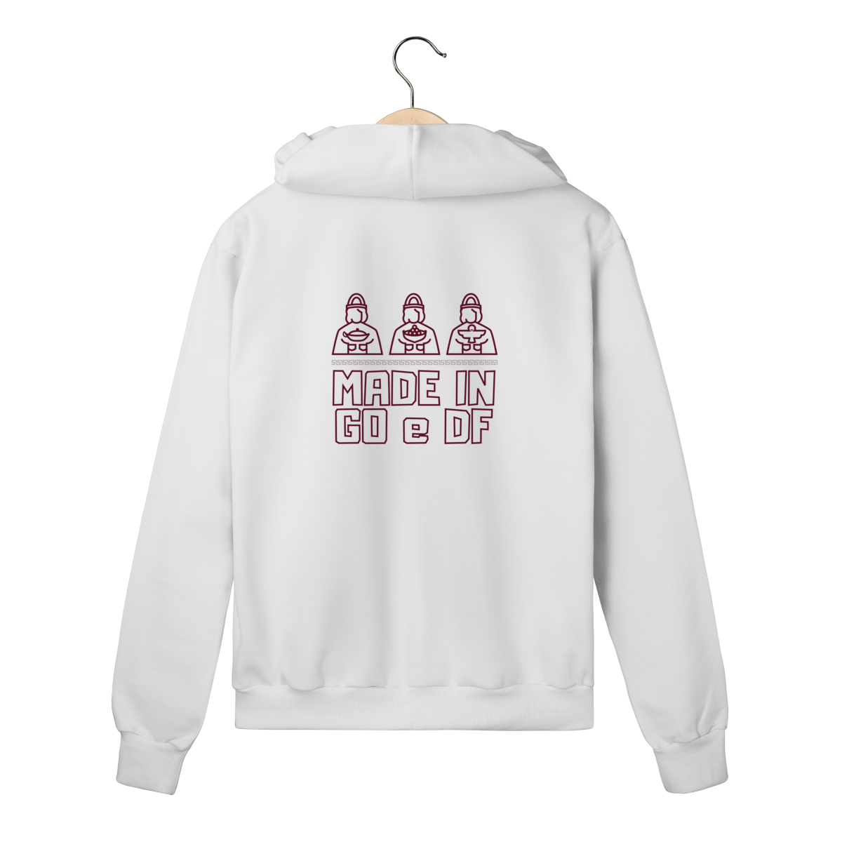 Moletom com Zíper Made in GODF