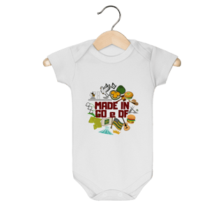 Body Infantil Made in GODF