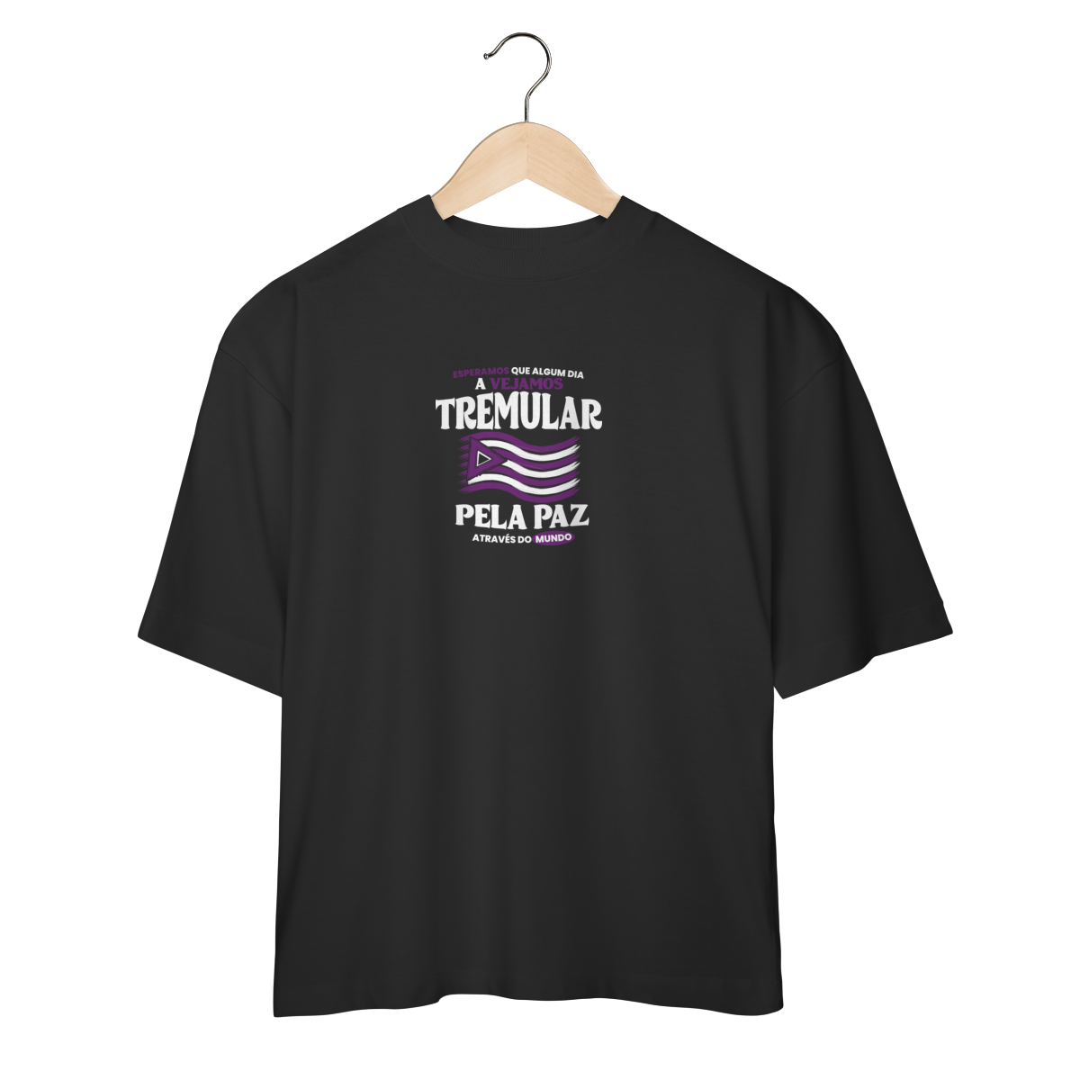 Camiseta Oversized Bandeira