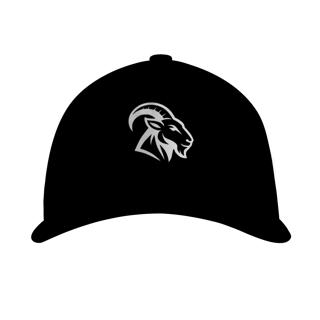 Boné logo Billy Goat preto