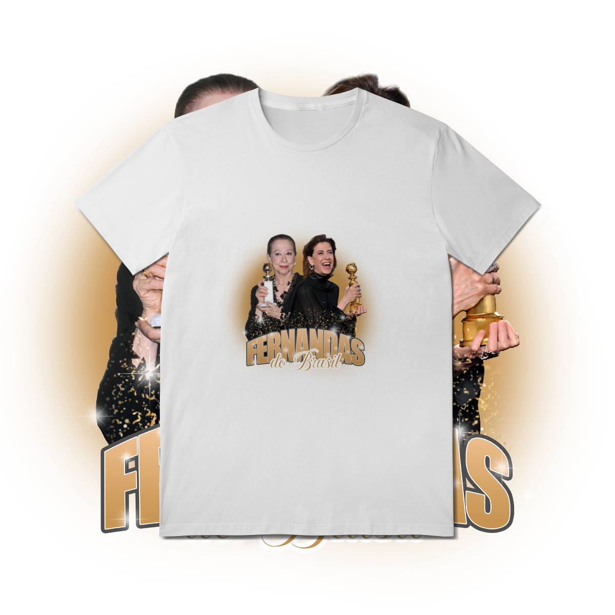 Camiseta Fernanda Montenegro e Fernanda Torres
