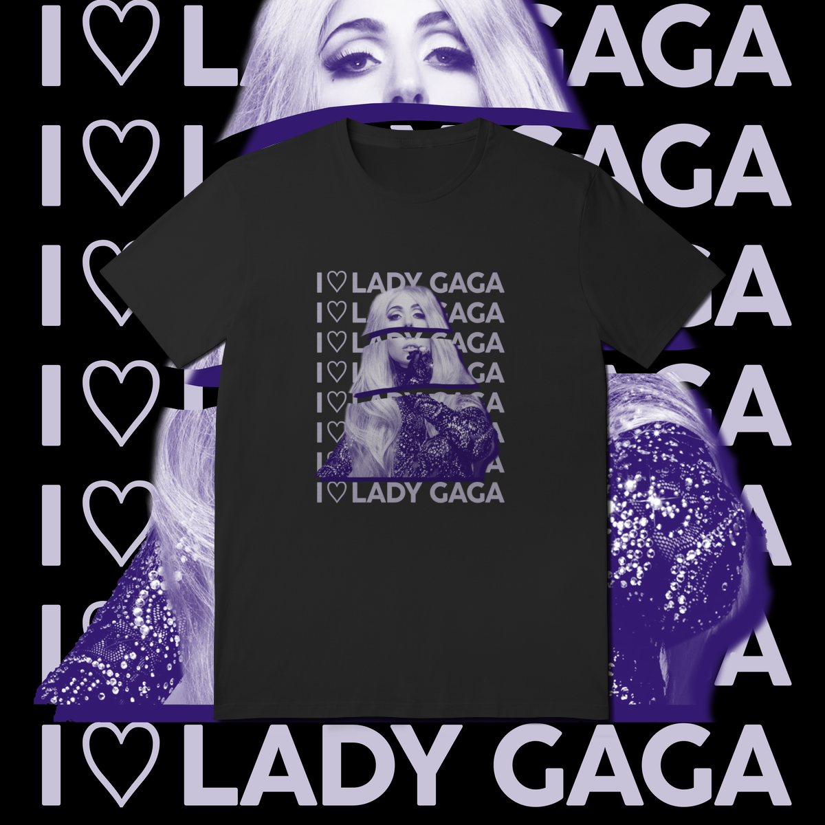 Camiseta Lady Gaga