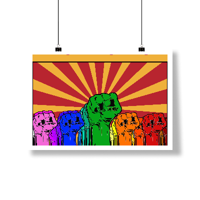 Poster Retrato @pautaunicaeocaminho