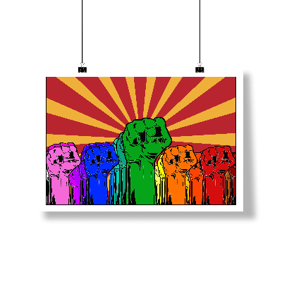 Poster Retrato @pautaunicaeocaminho