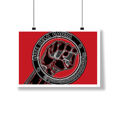 Poster Retrato @pautaunicaeocaminho